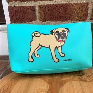 COPY - MARC TETRO PUG COSMETIC BAG